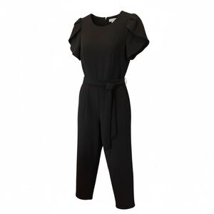 Calvin Klein Black Belted Jumpsuit – Size 10